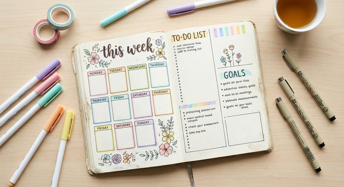 Bullet Journal: Guida Completa al Metodo di Organizzazione Creativa